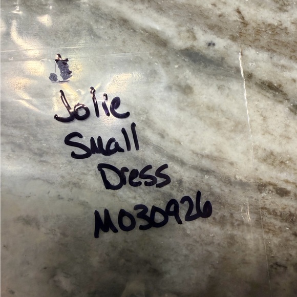 Jolie Dusty Rose Maxi T-Shirt Dress V-Neck Side Slit Made in USA Midi Dress - Picture 9 of 9